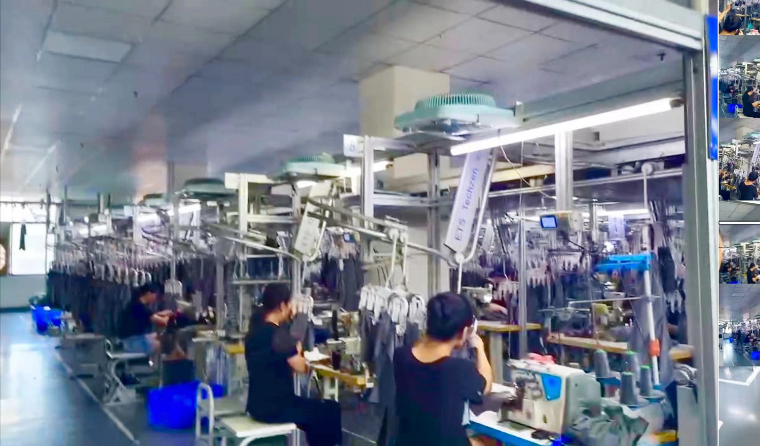 Sewing factory